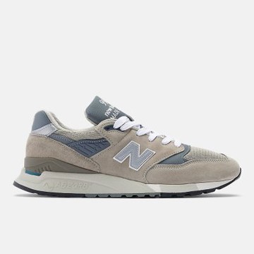 New Balance 998 Core [U998GR] 男女 休閒鞋 運動 復古 D楦 麂皮 流行 穿搭 美製 灰