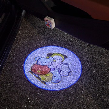 【BT21】車門投影燈（minini系列）