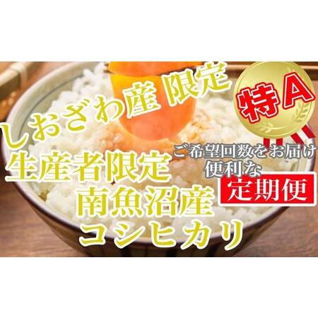 ふるさと納税 しおざわ産限定 生産者限定 南魚沼産コシヒカリ 新潟県南魚沼市