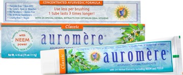 Auromere Ayurvedic Herbal Toothpaste Classic 4.16 oz