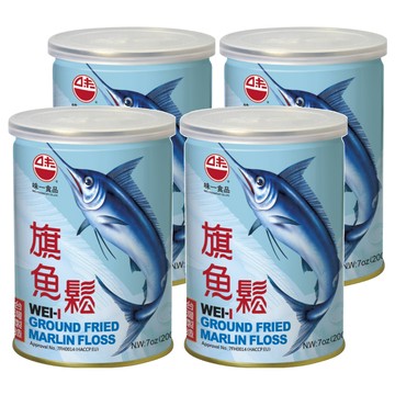 味一食品 旗魚鬆  200g  4罐