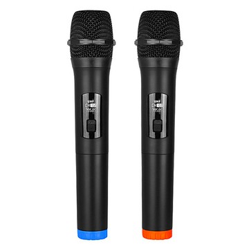 跨境無線麥克風話筒U段直播防嘯叫一拖二ktv家用唱歌專用無線話筒【北歐家居生活】