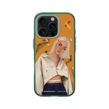 iPhone 16 Pro Clear 憂墨綠 - Janice Sung - Anabelle 安娜貝爾