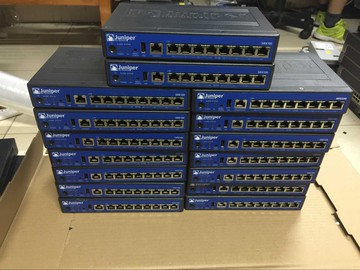 Juniper SRX100B 千兆企業級VPN硬件防火墻網關 帶電源 有保修