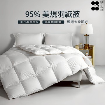 【金大器】頂奢95% 美規羽絨被 羽絨被 輕量保暖 飯店級羽絨被 抗寒羽絨被 羽絨冬被 極暖被 發熱被 被胎 冬被 棉被