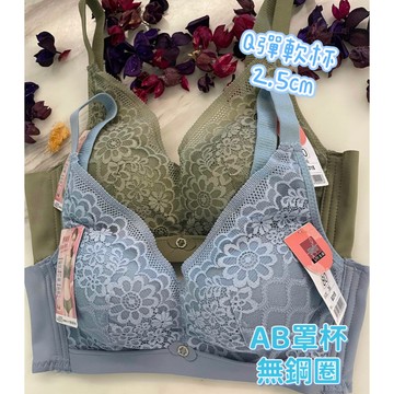 『A&J』#8315 AB罩杯 無鋼圈 ➡️Q彈軟杯 柔軟舒適❤️2.5公分 集中無束縛❤️
