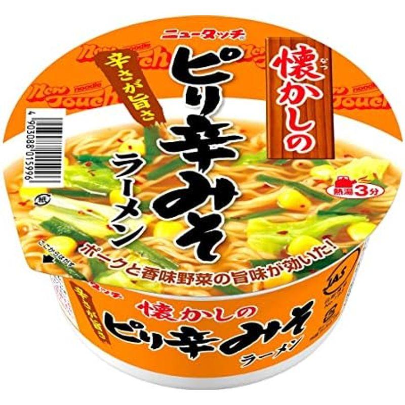 ヤマダイ ニュータッチ 懐かしのピリ辛みそラーメン 79g×12個