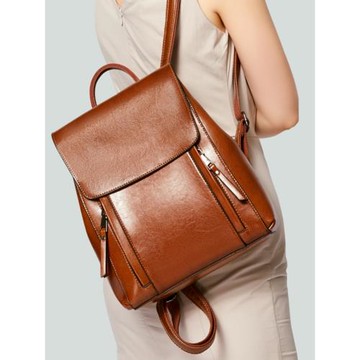 法國Colorin Kite復古雙肩包女新款真皮女包時尚通勤包手提包背包