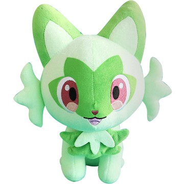 寶可夢 新葉喵 絨毛娃娃 25cm  1個  混色