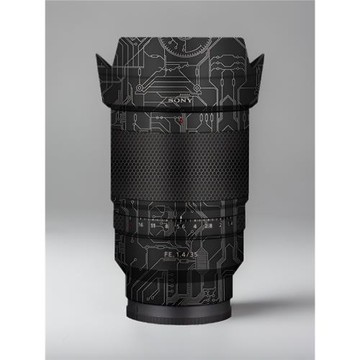 美本堂適用索尼35ZA 貼紙鏡頭貼膜35F14蔡司sony 35F1.4保護帖皮