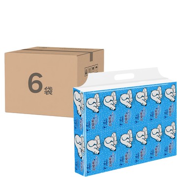 百吉牌 北極熊抽取式衛生紙 100抽  6袋  12包