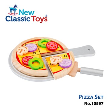 【荷蘭New Classic Toys】 總匯比薩切切樂 - 10597