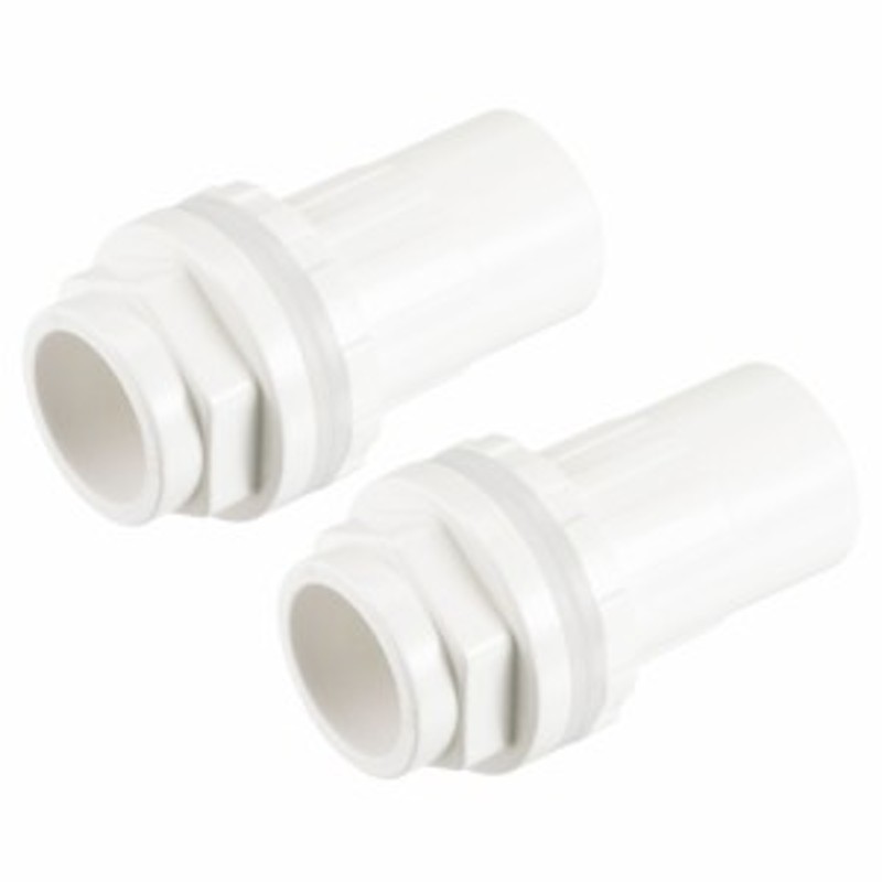 uxcell 水タンクパイプコネクタ PVC 25 mm内径 19 mm DN20ジョイント直管ホース付属品 ホワイト 2個 通販  LINEポイント最大1.0%GET LINEショッピング
