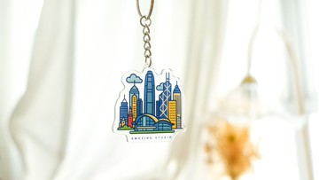 【維港景色】 鎖匙扣丨Amazing Studio