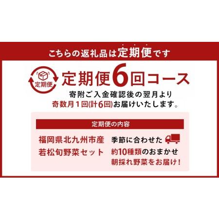 ふるさと納税 新鮮 直送 若松旬野菜セット 定期便 採れたて 旬野菜 福岡県北九州市