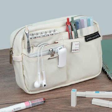 胸包 單肩包 防水包 腰包 日本kokuyo國譽WSG-BBS01包中包一米新純收納包文具化妝隨身包