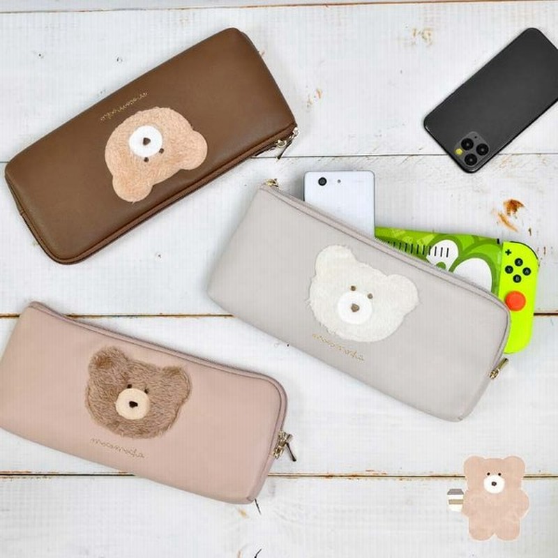Nintendo Switch スイッチ 収納 ケース Switch カバー モコモカ おしゃれ かわいい スイッチケース 収納ケース 保護カバー くま 合皮 レディース 女の子 通販 Lineポイント最大get Lineショッピング