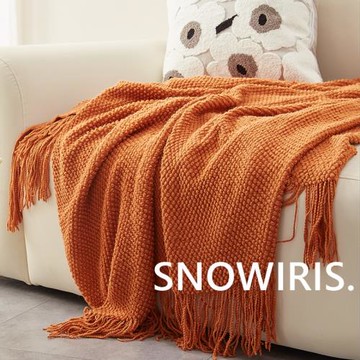 沙發毯子純色輕奢高級感午休蓋毯披肩針織空調毯民宿裝飾床尾毛毯