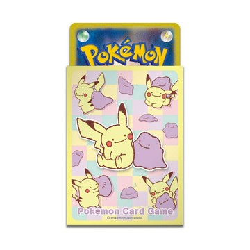 【AS電玩】 寶可夢中心限定 PTCG 寶可夢 造型 卡套 變身! 百變怪 ver.2 黃框