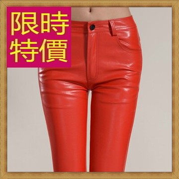 現貨+預購 皮褲 休閒長褲-韓版顯瘦美臀彈力女內搭褲3色63u49【獨家進口】【米蘭精品】