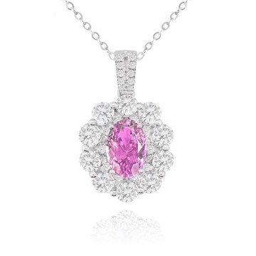 尚品MYEZ 綻放之戀鑽墜