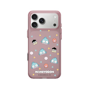 iPhone 17 Pro Max Clear (相機按鈕) 晶醺玫 - 三麗鷗-人魚漢頓 Hangyodon - 人魚表情包