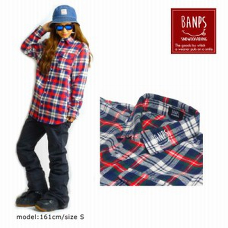 Banps スノーボード バンプス シャツ Slant Pocket Shirt Bp 60 チェックシャツ デニムシャツ スノボ スキー メンズ レディース 通販 Lineポイント最大1 0 Get Lineショッピング