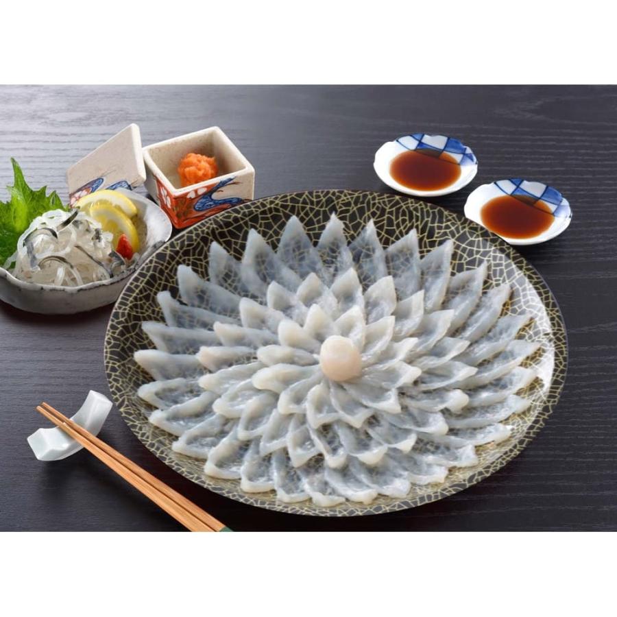 関とら本店 とらふく刺身セット 2種 計110g ギフト 魚介 フグ