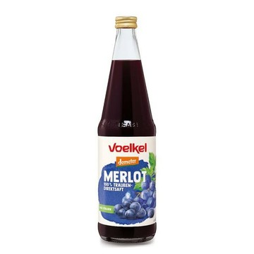 維可Voelkel 義大利梅洛紅葡萄原汁700ml/瓶 超取限2瓶