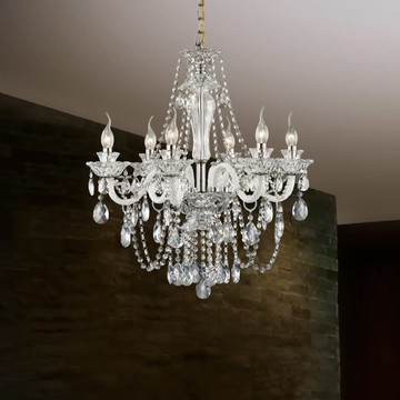 手工玻璃水晶吊燈 F85-09-K0521