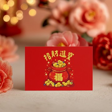 蘭堂｜萬用小卡 新年卡片 招財進寶 馬年卡片 花束小卡 祝福小卡