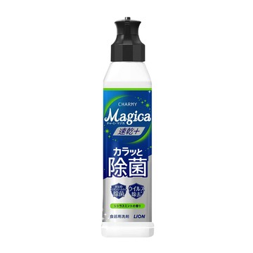LION 日本 Charmy Magica速乾+ 抗菌洗碗精220ml (柑橘薄荷香)