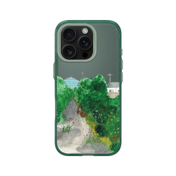 iPhone 16 Pro Clear 憂墨綠 - Soupy Tang 湯舒皮 - Green Path