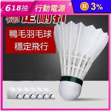 穩定耐打鴨毛羽毛球
