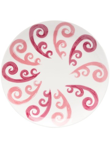 Themis Z - Athenee Peacock dessert plate - unisex - Porcelain - One Size - White