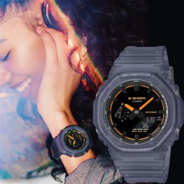 CASIO 卡西歐 G-SHOCK 霓光節奏八角雙顯手錶 電子錶 新年開運 送禮推薦 GA-2100K-2A