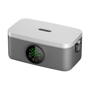 Felsted 便捷式免註水電熱便當盒 1L/16000mAh/無線加熱 不銹鋼內膽 加熱便當盒 加熱飯盒 便當盒 YW