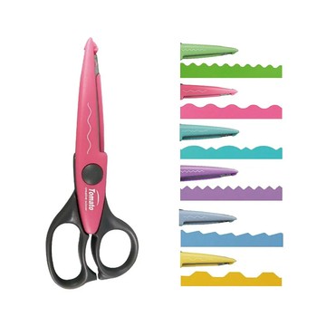 【Tomato】TS系列 花邊剪刀 6種花邊 /支 3308  -  多款可選