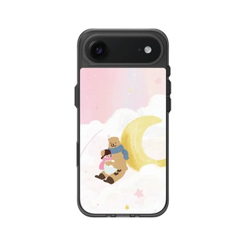 iPhone Air Clear (相機按鈕) 酷墨灰 - 咻咻熊 XiuXiubear - 做一個好夢