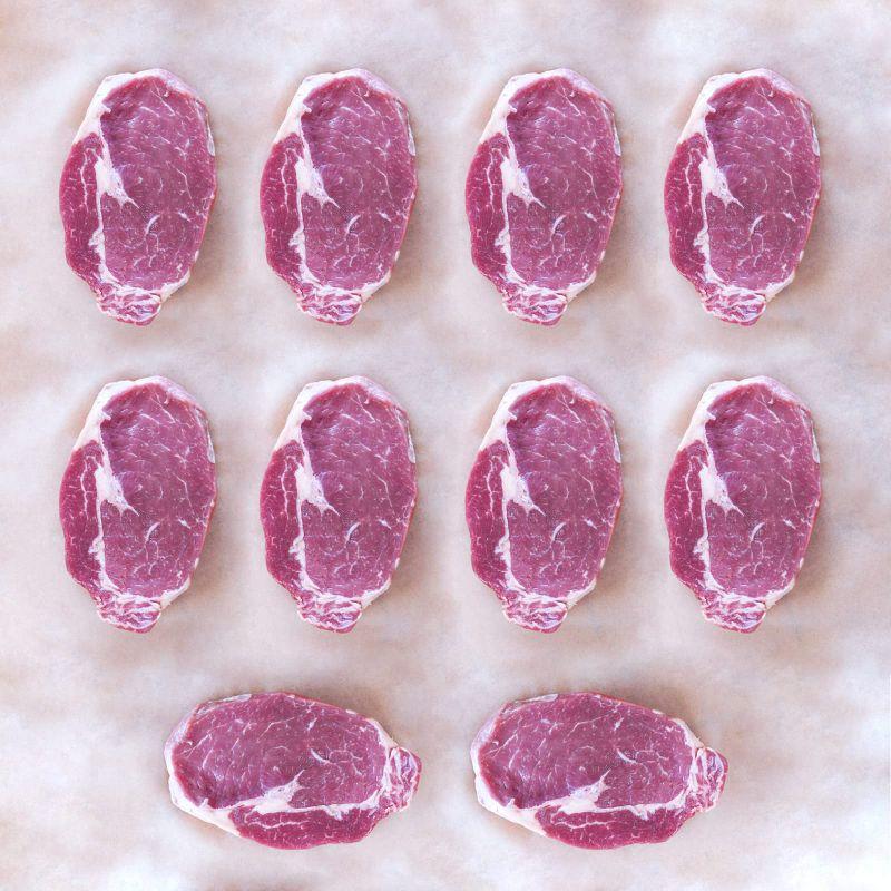 ニュージーランド産 グラスフェッド 牛肉 リブロース ステーキ 成長促進ホルモン剤・抗生物質・遺伝子組み換え 一切不使用 300g x 10