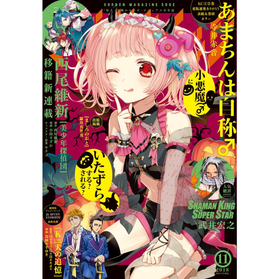 少年マガジンエッジ 2018年11月号 [2018年10月17日発売] 電子書籍版   少年マガジンエッジ編集部