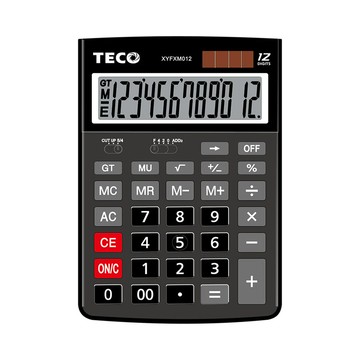 [家速配]東元TECO XYFXM012桌上型計算機