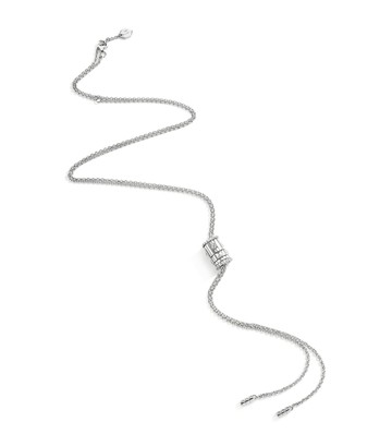MARLI New York White Gold and Diamond Life Cravat Necklace
