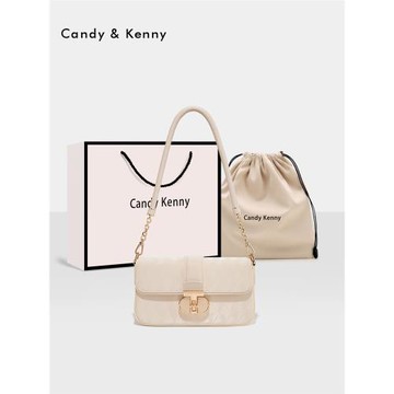 (免運)官網小c&k菱格腋下包女式2025新款簡約高級感手提小方包生日禮物