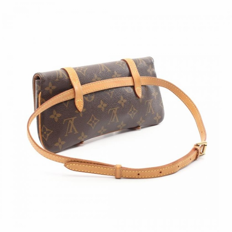 ルイヴィトン M51159 モノグラム ポシェット マレル ウエストバッグ 茶色 ルイ・ヴィトン(LOUIS VUITTON)ルイヴィトン モノグラム