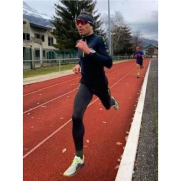 UGLOW緊身支撐壓縮耐力跑長褲男女跑步運動高腰速干透氣防風褲子