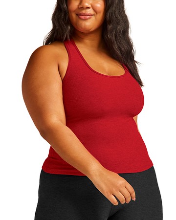 Beyond Yoga Plus Space Dye Step Up Racerback Tank