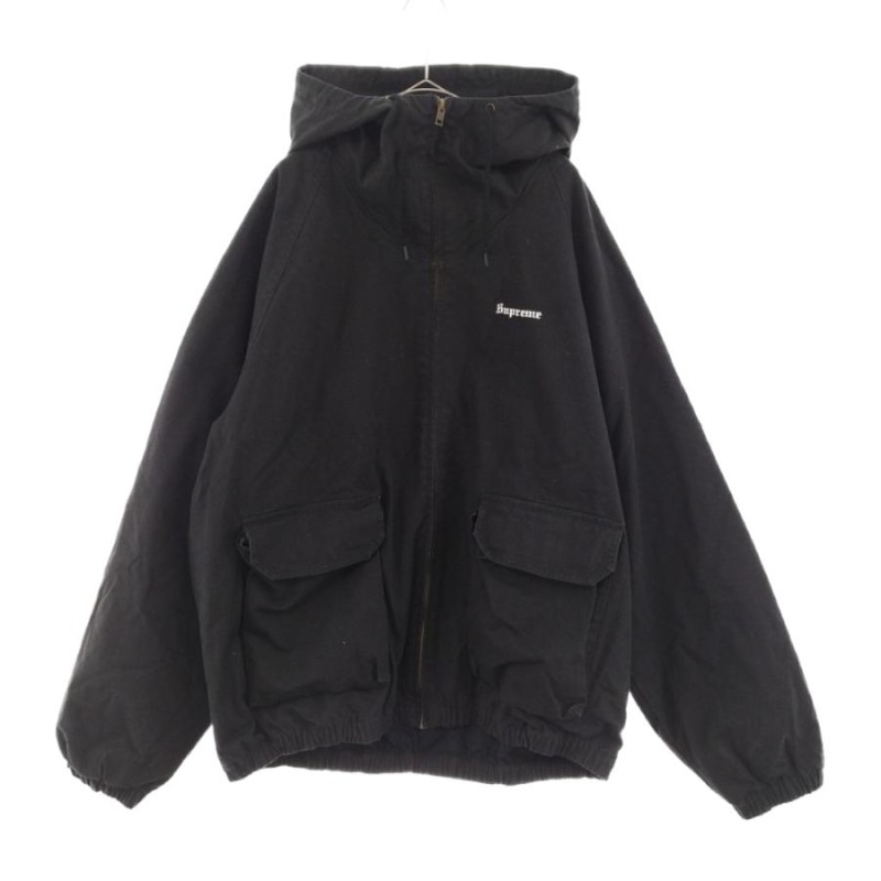 シュプリーム 22SS Cotton Hooded Jacket コットン フーデッド付き