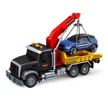 風車圖書 FOOD 超人 擬真聲光道路救援車  1盒