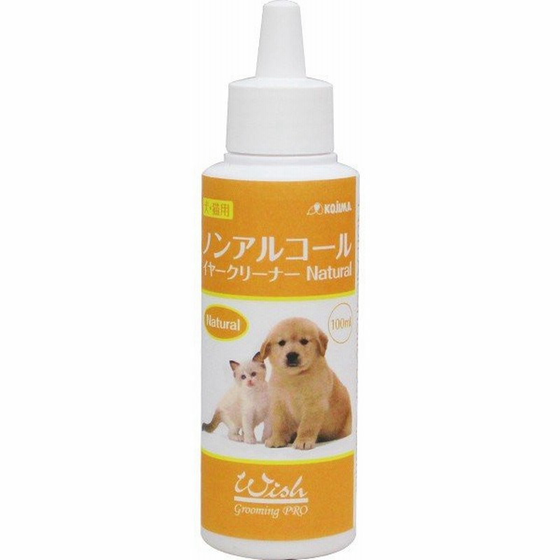 ノンアルコールイヤークリーナー ナチュラル 犬猫用 100ml 通販 Lineポイント最大0 5 Get Lineショッピング